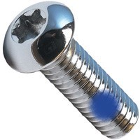 M2.0-.4 X 5MM TORX BUTTON CAP STEEL ZINC